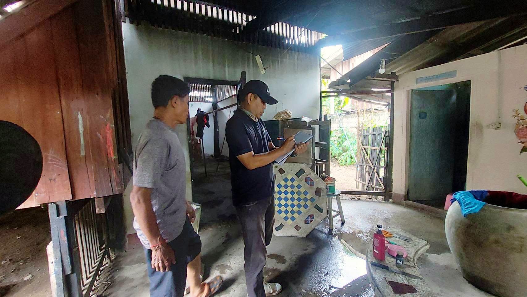 เทศบาลตำบลเวียงพร้าว ลงพื้นที่สำรวจบ้านผู้สูงอายุ เตรียมซ่อมแซมที่อยู่อาศัย