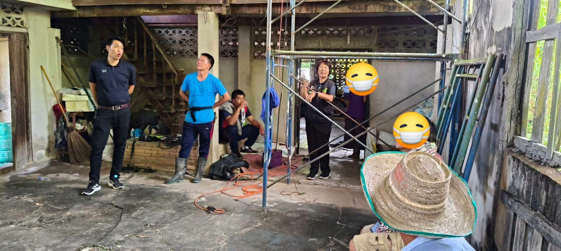 ลงพื้นที่ติดตามความคืบหน้าโครงการปรับสภาพแวดล้อมที่อยู่อาศัย ยกระดับคุณภาพชีวิตกลุ่มเปราะบาง